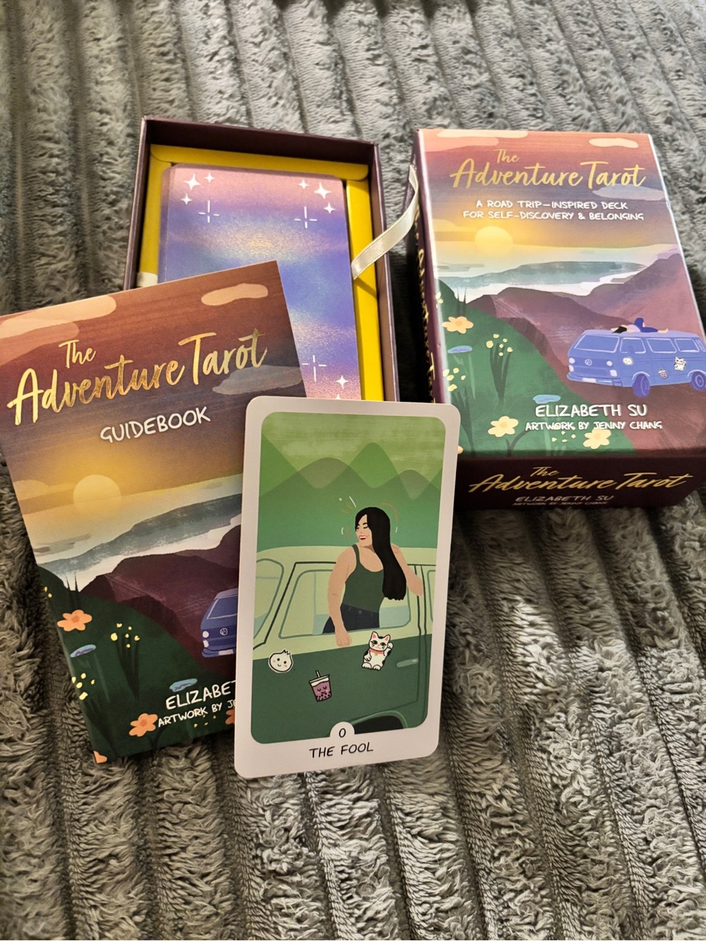 The Adventure Tarot Deck by — Elizabeth Su